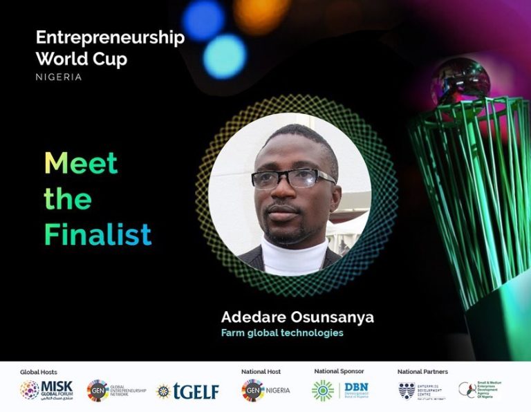 Top 10 Finalist, 2021 Entrepreneurship World Cup Nigeria