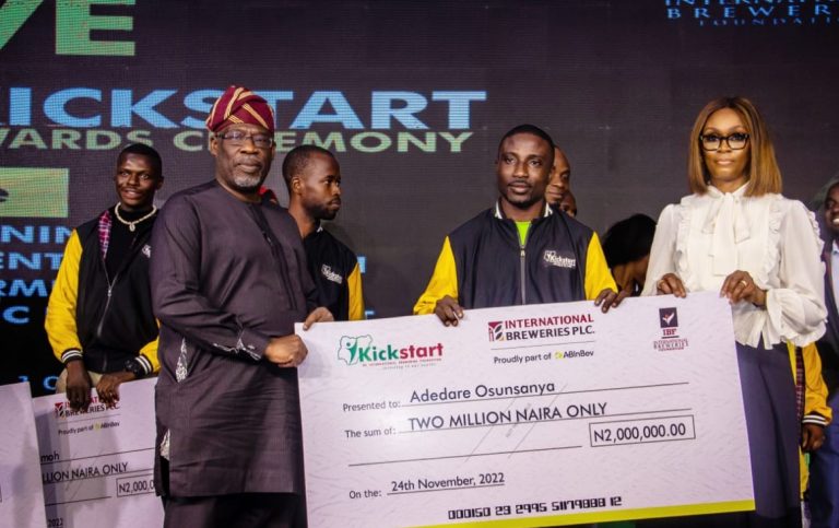 Won N2M grant at the Kickstart competition of the International breweries PLC