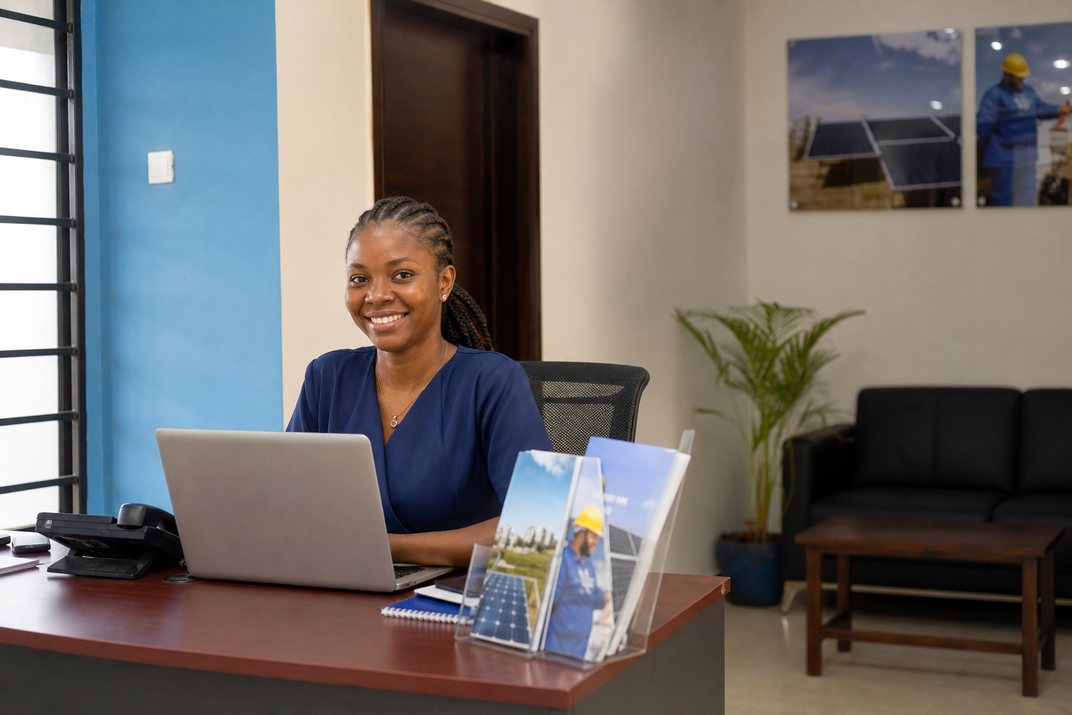 Darbot front office in Ibadan — welcoming Nigerian team ready to help