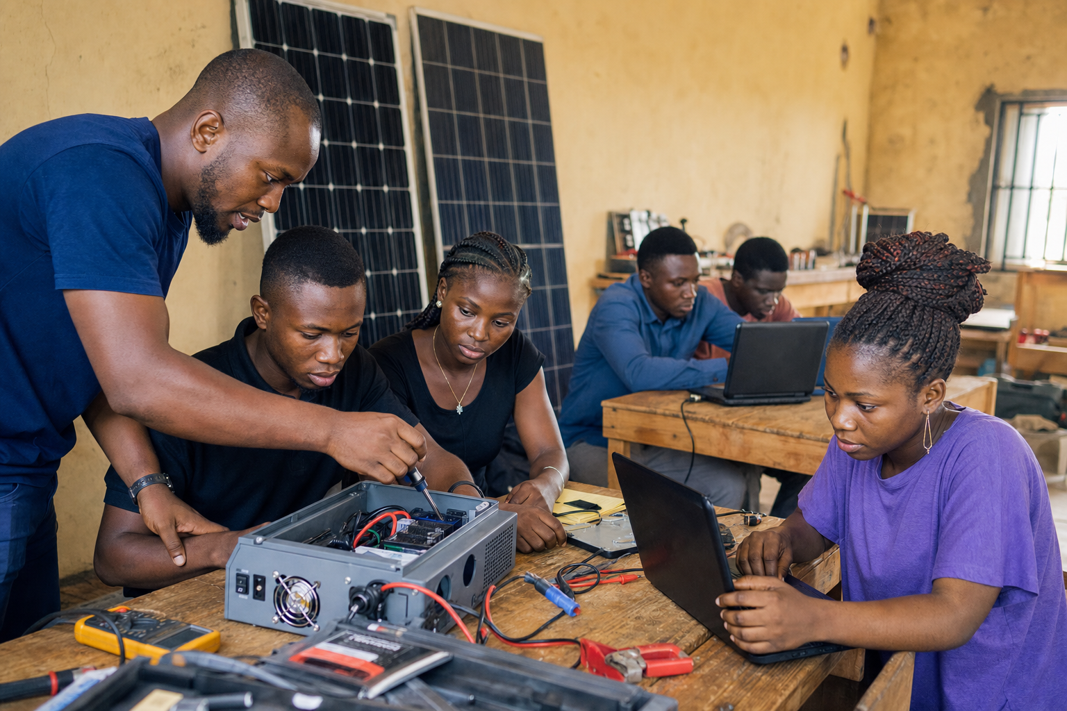 Darbot solar and digital skills training for Nigerian youths and women